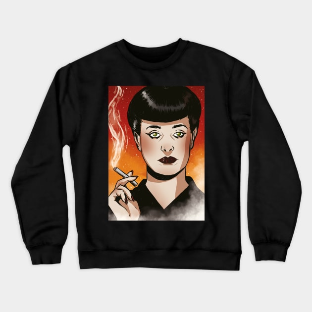 Do Androids Dream of Electric Sheep? Crewneck Sweatshirt by queenseptienna